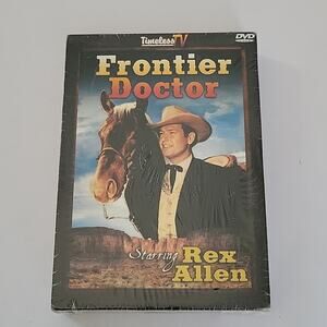 Frontier Doctor 2 DVD Set Western Starring Rex Allen Timeless Cowboy TV NIB